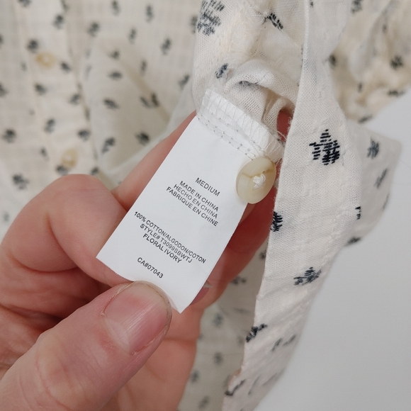 Thread & Supply Boxy Button Front Top - Picture 4 of 5